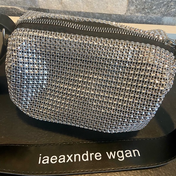 COPY - COPY - Studded Rhinestone Shoulder Bag - Picture 3 of 4